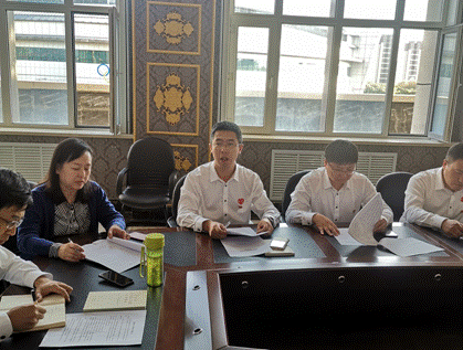 bat365中文官方网站党总支召开“不忘初心、牢记使命”主题教育学习交流活动